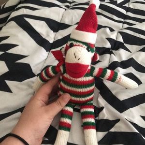 Christmas Sock Monkey